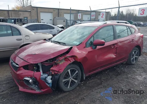 2022 Subaru Impreza Premium 5-Door из США, поврежденный, VIN 4S3GTAV65N3706833